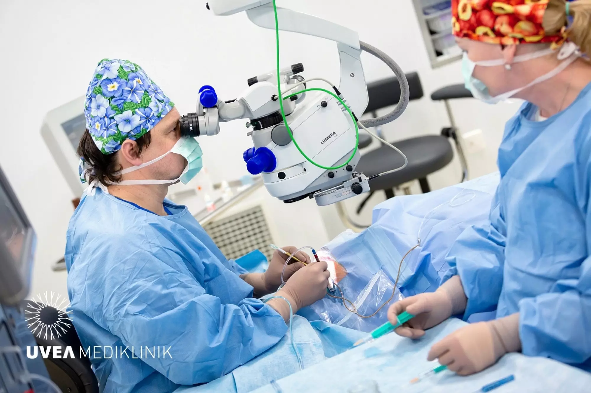 Cataract operation in UVEA without any extra fee